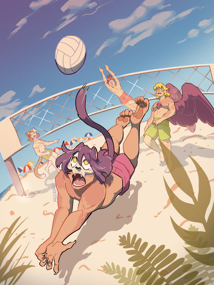 Fullbody, 4 characters +background | $70 USD