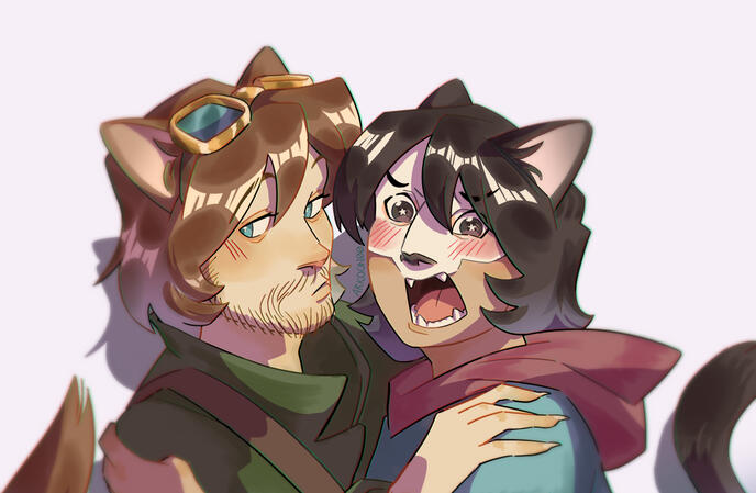 Bust, 2 characters | $40 USD